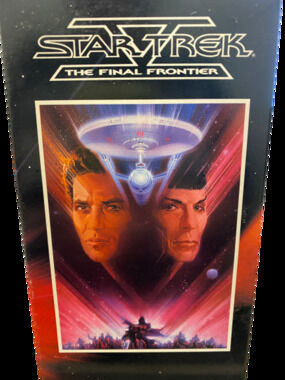 Star Trek V: The Final Frontier VHS Movie